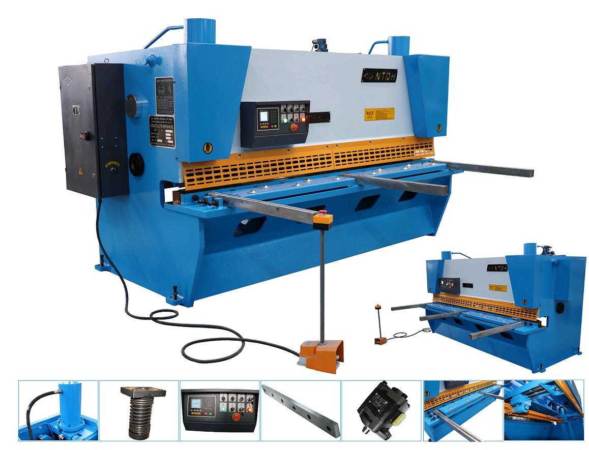 QC11Y-6x2500 hydraulic guillotine shearing machine